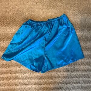 Gilligan & O'Malley Bright Blue Satin Top